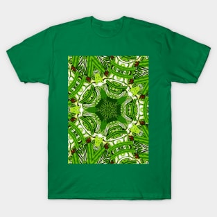 Green Cucumber Art T-Shirt